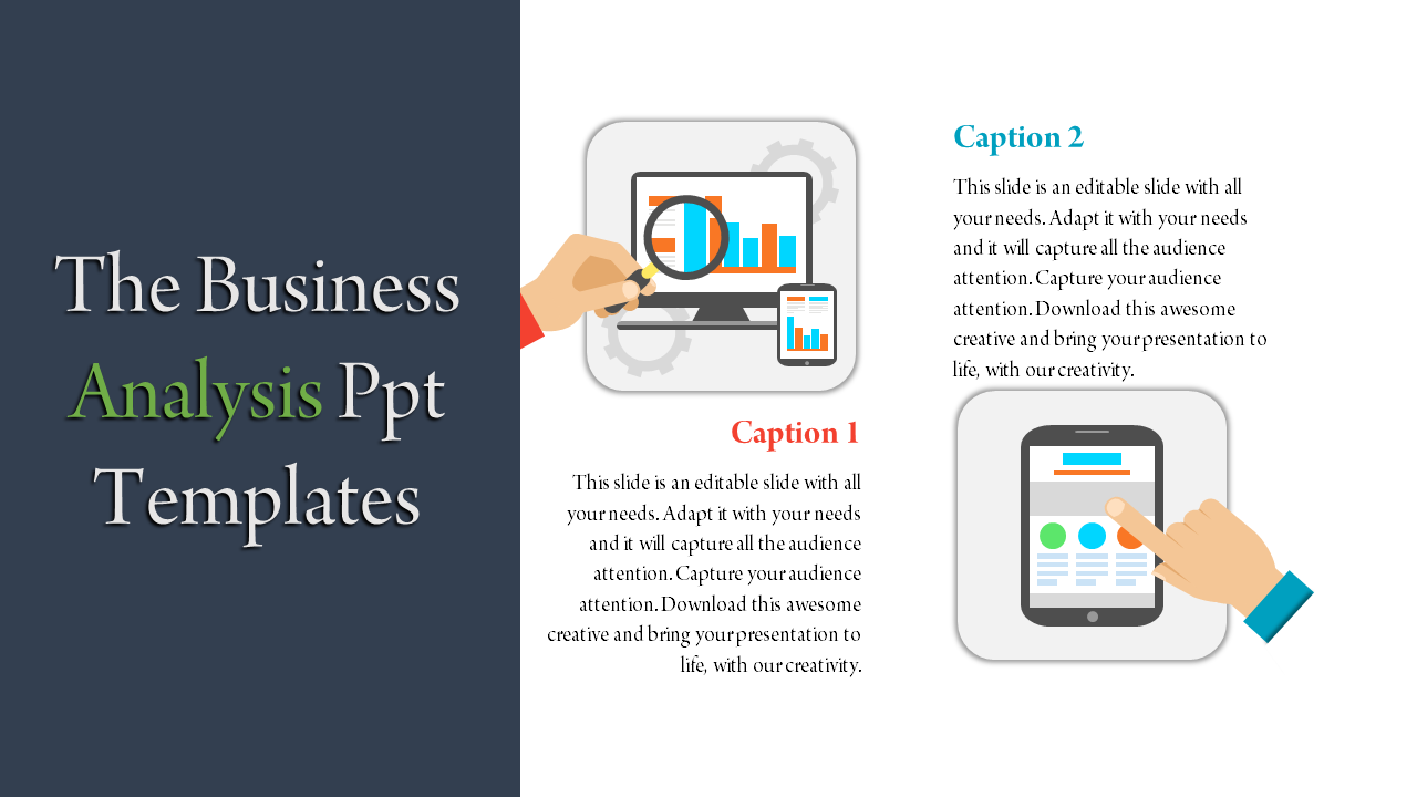 analysis ppt templates-The Business analysis ppt templates